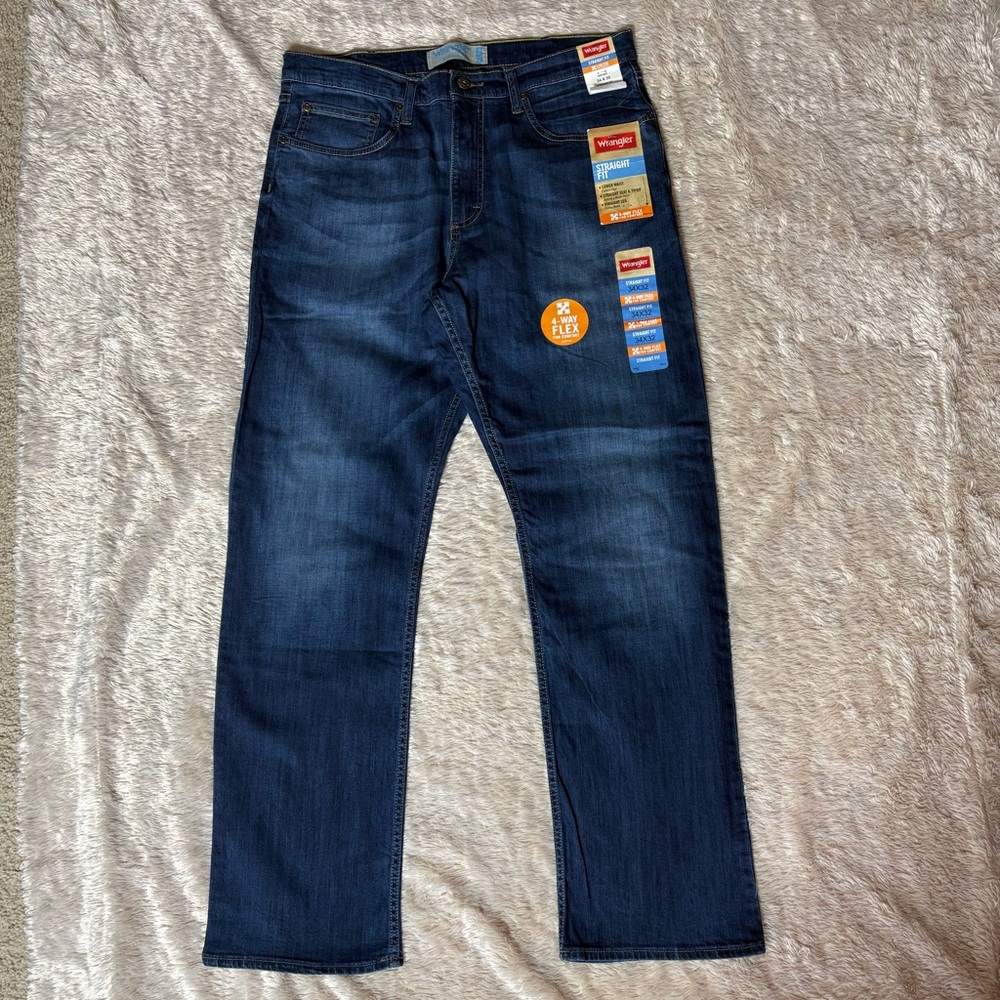 Wrangler Dark Blue Denim Jeans